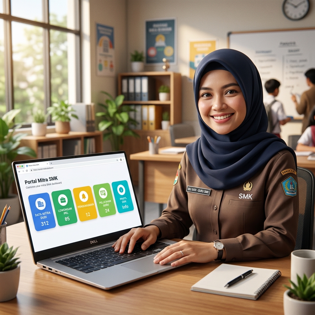 Selamat Tinggal Buku Jurnal Kertas! Begini Canggihnya "Portal SMK" LP2SDM Eureka Computer dalam Memantau Siswa Prakerin